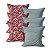 Kit 6 Capas de Almofadas 45x45 Moderna Decorativa Sala Sofá - Imagem 11
