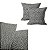 Peseira Casal Luxo Cama Sofá Decorativa Protetora + 2 Capa Almofada 45x45 Maia - Imagem 5