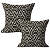 Peseira Casal Luxo Cama Sofá Decorativa Protetora + 2 Capa Almofada 45x45 Maia - Imagem 9