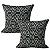 Kit Capa de Almofada Decorativa Com Zíper 2 Peças em Jacquard 45x45cm Maia - Imagem 4