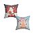 Kit 2 ou 4 Capas de Almofada Natalinas 43x43cm Suede Estampa Papai Noel para Sala e Quarto - Imagem 10