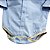Camisa Social Bebê Menino Batizado Body Manga longa - Imagem 8