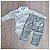 Roupa de Batizado Bebê Menino Kit Completo com Sapatinho - Imagem 10