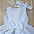 VESTIDO BATIZADO BEBÊ MENINA KIT BRANCO LAÇO - Imagem 4