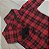 CAMISA BODY BEBÊ MENINO FLANELA XADREZ BRINDE GRAVATA - Imagem 15