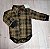 CAMISA BODY BEBÊ MENINO FLANELA XADREZ BRINDE GRAVATA - Imagem 2