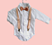 Roupa Batizado Bebê Menino- Kit Camisa - Imagem 4