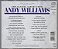 CD - Andy Williams – Can't Get Used To Losing You / Love, Andy – IMP (UK) - Imagem 2