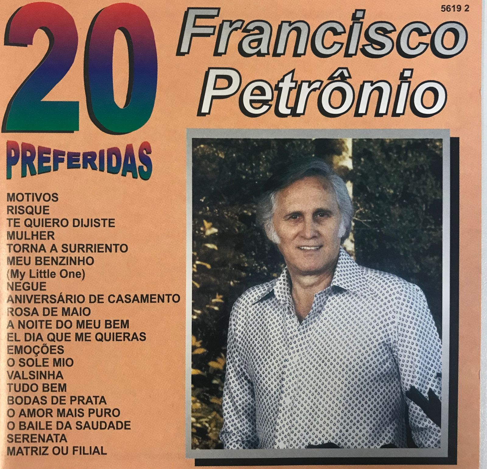 CD Francisco Petrônio - 20 Preferidas - Imagem 1