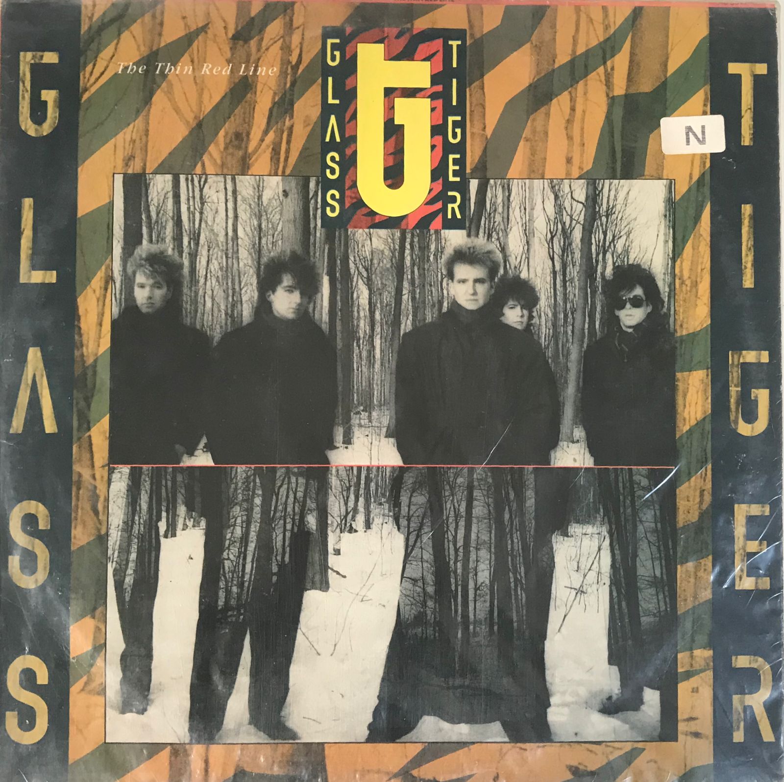 LP - Glass Tiger - The Thin Red Line (Lacrado) - Imagem 1