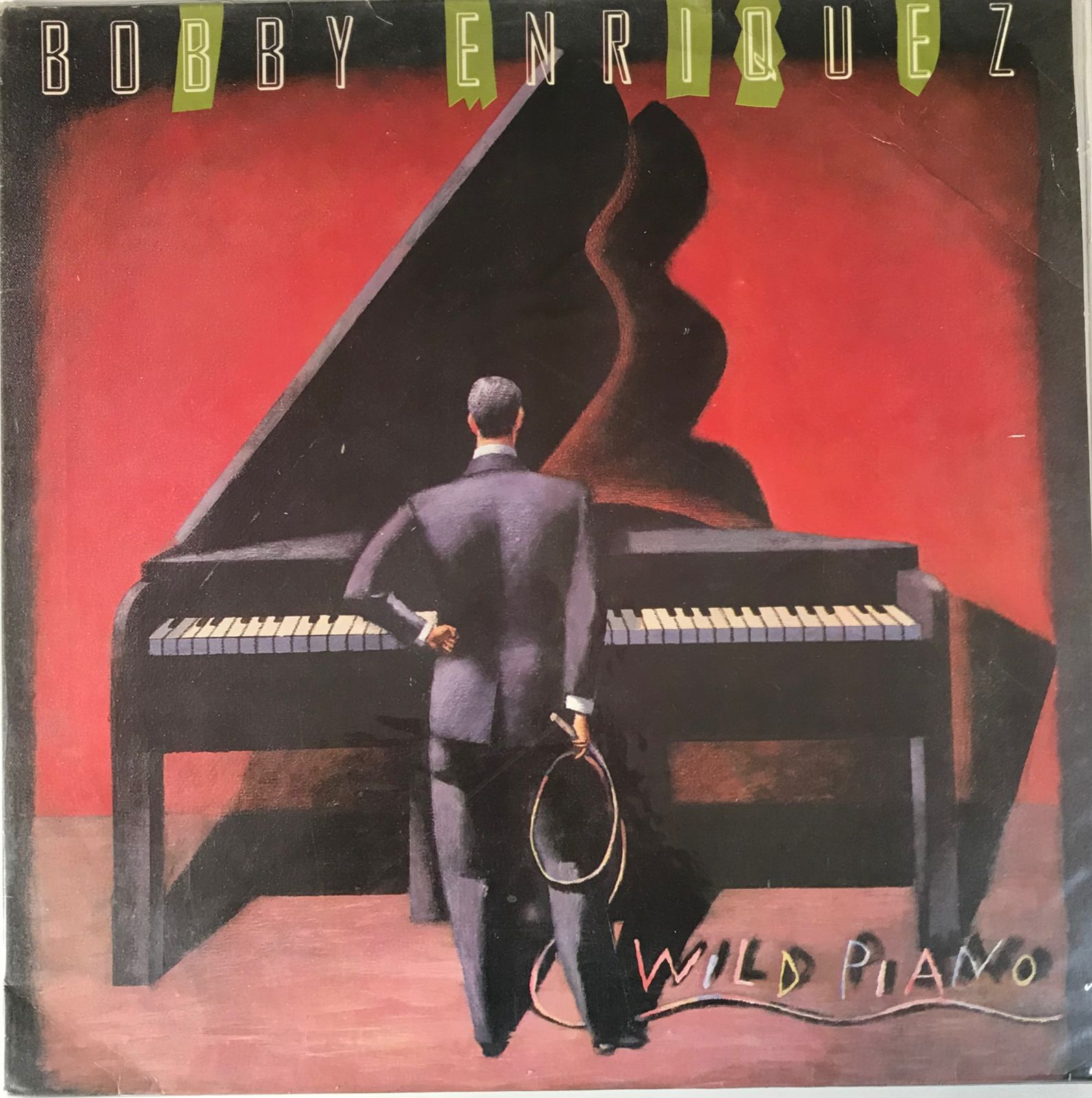 LP Bobby Enriquez – Wild Piano (LACRADO) - Imagem 1