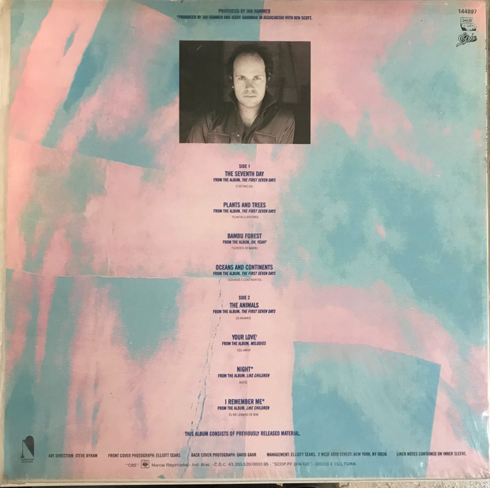 LP Jan Hammer – The Early Years - Imagem 2