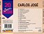 CD- Carlos José – 20 Super Sucessos - Imagem 2