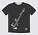Camiseta Guitarra - preta - pronta entrega - Imagem 2