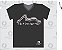 Camiseta Piano - Rio - Baby Look - preta - pronta entrega (Gola V) - Imagem 3
