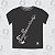 Camiseta Guitarra - Baby Look - preta - pronta entrega (Gola Redonda) (Preço Promocional) - Imagem 1