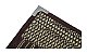 Tapete Sisal Antiderrapante Quadriculado Tons de Bege - S551 - 1,00x1,50 - Imagem 3