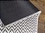 Tapete Sisal Antiderrapante Chevron Preto e Cinza - SV04 - 2,00x3,00 - Imagem 4