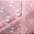 Tecido Tricoline Xita Infantil Laço Rosa T50 - Imagem 2