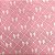 Tecido Tricoline Xita Infantil Laço Rosa T50 - Imagem 1