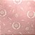 Tecido Tricoline Xita Infantil Coroa Rosa T53 - Imagem 1