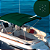 Tecido Toldo Acrilico Nautico Mar e Sol Para Toldos e Ombrelones Verde - Imagem 2