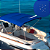 Tecido Toldo Acrilico Nautico Mar e Sol Para Toldos e Ombrelones Azul Royal - Imagem 2