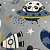 Tecido Karsten Acquablock Interno Panda Azul - Essence 01 - Imagem 2
