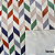 Toalha de Mesa Termica 1,40 de Largura - Chevron Vermelho e Azul - Imagem 4