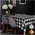 Toalha de Mesa Termica 1,40 de Largura - Chessmate Preto - Imagem 1