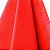 Tecido TNT Rolo Enfestado Vermelho liso  40gr -  25 Metros 1,40 Larg  - *Enviado dobrado em rolo de 70cm* - Imagem 1