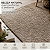 Tapete para Sala Dharma Natural 100% Juta 1,40X2,00 - Imagem 3