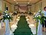 Passadeira Carpete 2m Largura Verde Para Casamento, Festas 20 Metros de comprimento - Imagem 3
