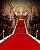 Passadeira Carpete 2m Largura Vermelha Para Casamento, Festas 5 Metros de comprimento - Imagem 1