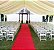 Passadeira Carpete 2m Largura Vermelho Para Casamento, Festas 15 Metros de comprimento - Imagem 4