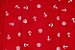 Tecido Tricoline Estampado Âncora e Leme Fundo vermelho 100% Algodão com 1,50 metros de largura - 2997 - Imagem 2
