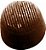Forma de Chocolate Bombom Riscado 16g - BWB - Imagem 1