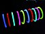Pulseira de Neon Cores Vibrantes Tubo com 100 Unidades - Catelândia - Imagem 2