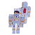 Boneco articulado - astronauta - Imagem 3