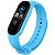 Pulseira de Silicone Azul Claro, Pino de Metal - Mi Band 5 e 6 - Imagem 2