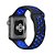 Pulseira Esportiva Preto c/ Azul E4 - Apple Watch 42/44mm - Imagem 1