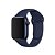 Pulseira de Silicone Azul Escuro L4 - Apple Watch e Iwo 42/44mm - Imagem 1