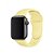 Pulseira de Silicone Amarelo Claro L13 - Apple Watch e Iwo 42/44mm - Imagem 1