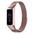 Pulseira de Metal Magnética Rosa - Galaxy Fit 2 R220 - Imagem 1