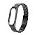 Pulseira de Metal Elos (Preto)  - Mi Band 7 - Imagem 1