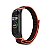 Pulseira Preto c/ Vermelho de TPU + Nylon MB 3/4/5/6 - Imagem 1