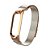 Pulseira de Metal Gold Rose c/ Fecho Magnetico - Mi Band 3/4 - Imagem 1