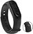 Pulseira Texturizada Preto c/ fecho metal - Mi Band 3/4 - Imagem 1