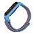 Pulseira Azul c/ Cinza de TPU + Nylon MB 3/4/5/6 - Imagem 4