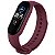 Pulseira de Silicone Vinho, Pino de Metal - Mi Band 5 e 6 - Imagem 2